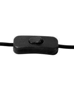 Candeeiro De Mesa Branco E Cor De Bronze 28 Cm Mooni Pequeno