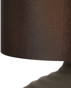 Candeeiro De Mesa Castanho Lima