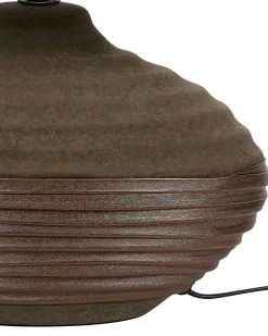 Candeeiro De Mesa Castanho Lima