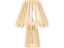 Candeeiro De Mesa Castanho Claro 28 Cm Clyde