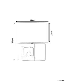Candeeiro De Mesa Cinzento Duero