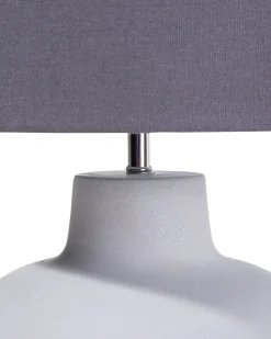 Candeeiro De Mesa Cinzento Bhima