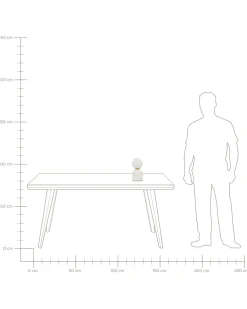 Candeeiro De Mesa Com Efeito De Marmore Branco 21 Cm Kiwi