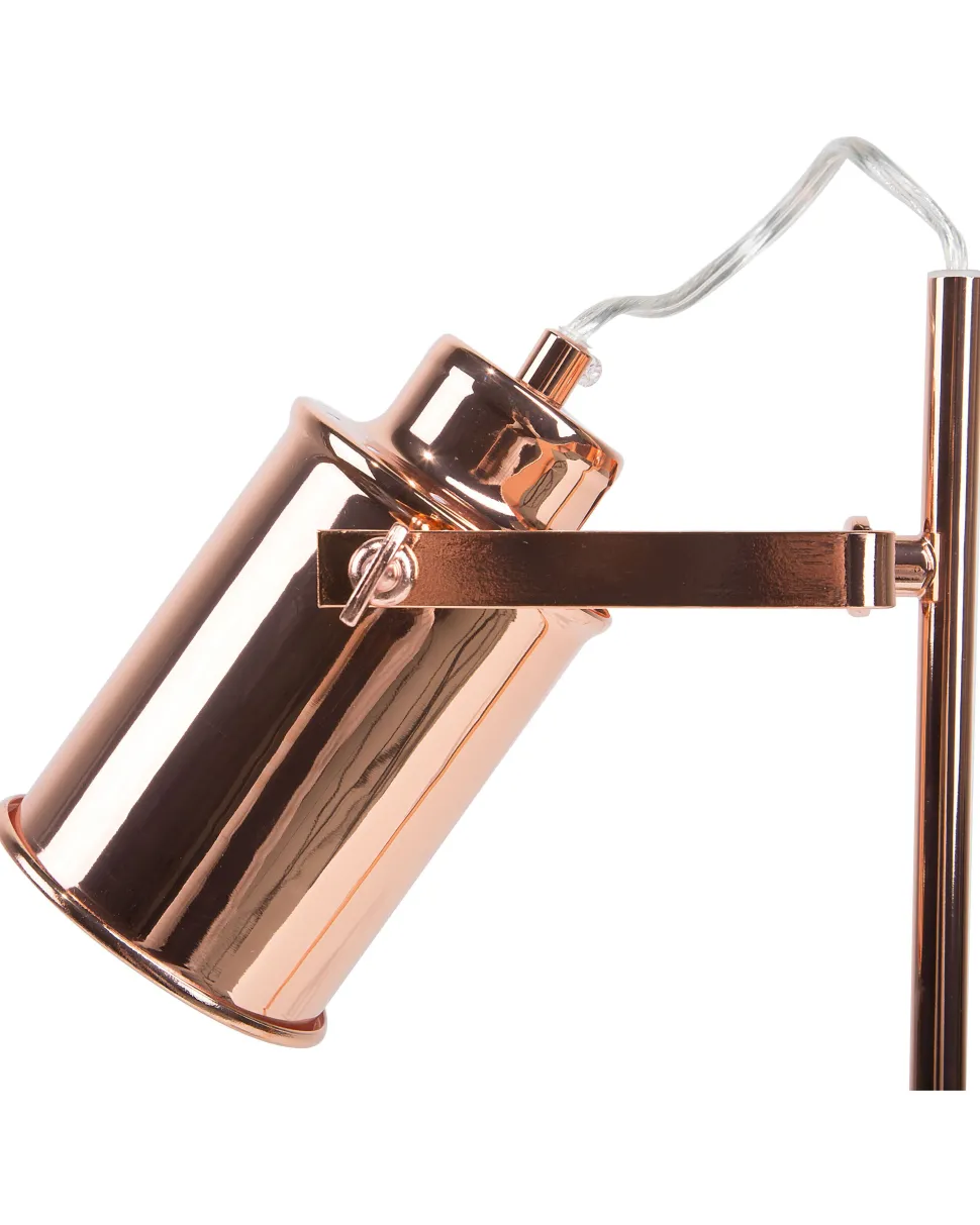 Candeeiro De Mesa Cor De Cobre 37 Cm Mundaka