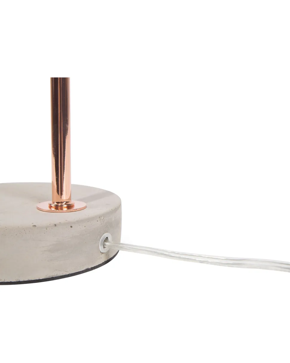 Candeeiro De Mesa Cor De Cobre 37 Cm Mundaka