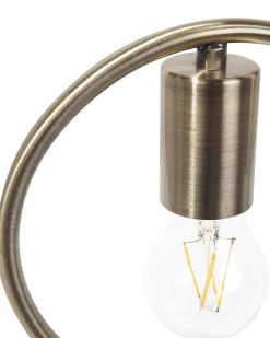 Candeeiro De Mesa Cor De Bronze Jucar