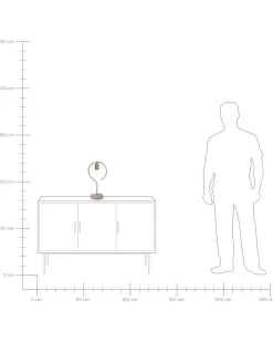 Candeeiro De Mesa Cor De Bronze Jucar