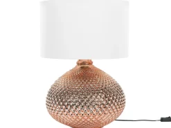 Candeeiro De Mesa Cor De Cobre Madon