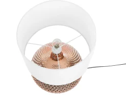 Candeeiro De Mesa Cor De Cobre Madon