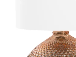 Candeeiro De Mesa Cor De Cobre Madon