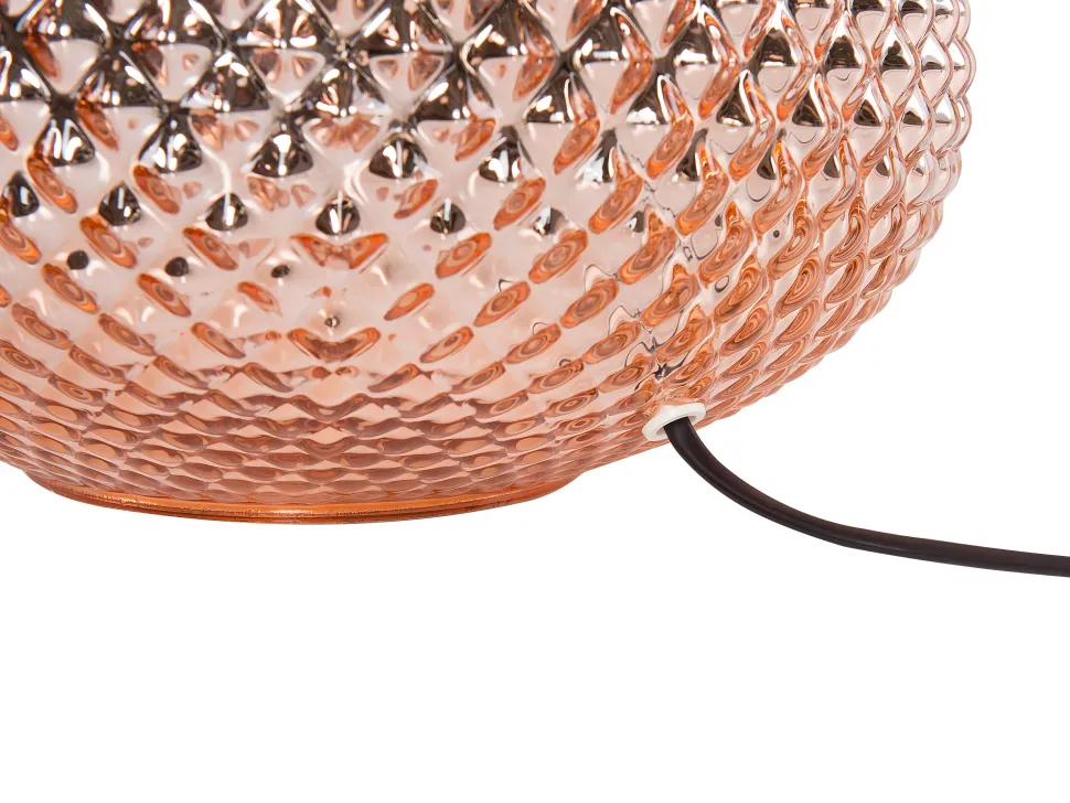 Candeeiro De Mesa Cor De Cobre Madon