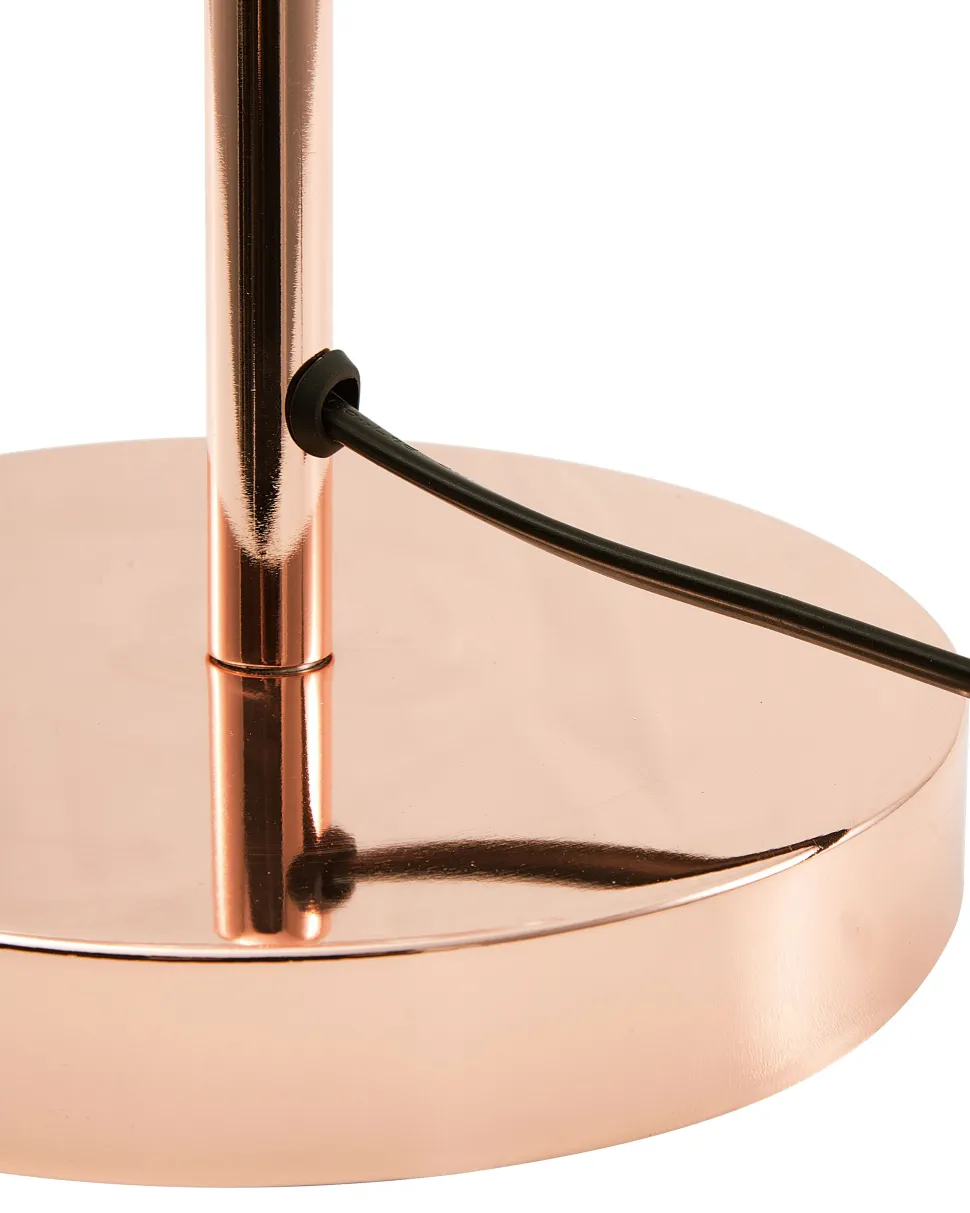 Candeeiro De Mesa Cor De Cobre Senette