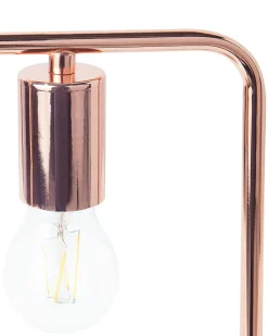 Candeeiro De Mesa Cor De Cobre Mundo