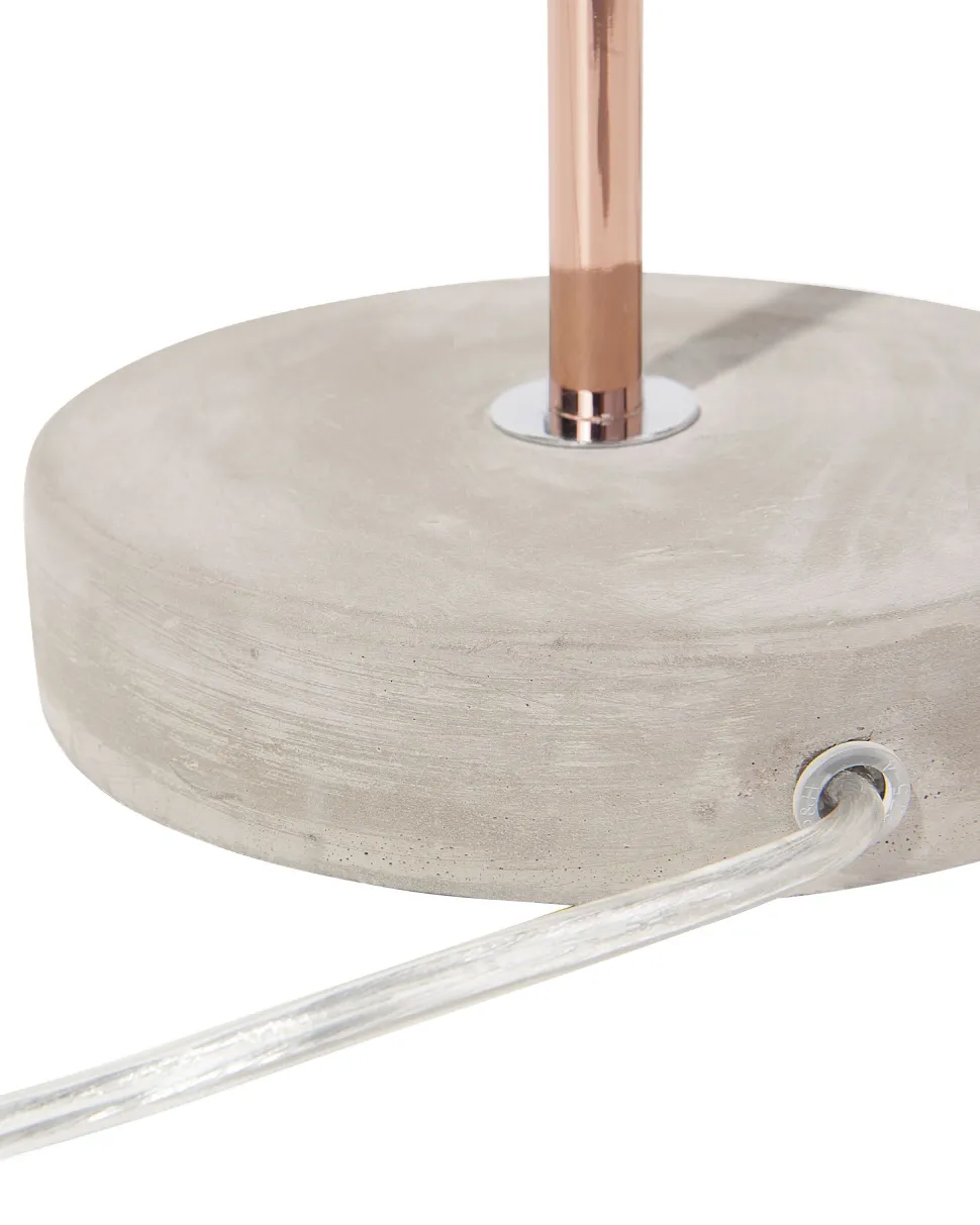 Candeeiro De Mesa Cor De Cobre Mundo