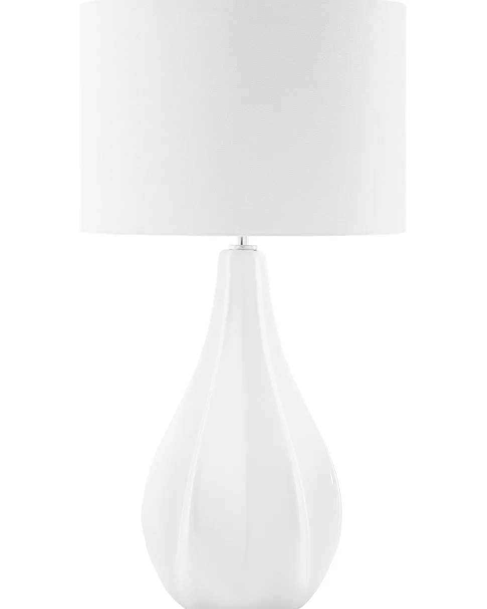 Candeeiro De Mesa Creme Claro Santee