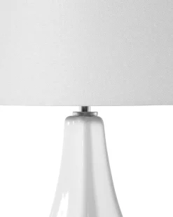 Candeeiro De Mesa Creme Claro Santee