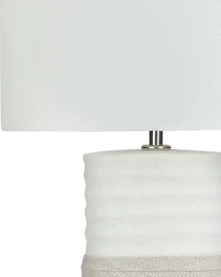 Candeeiro De Mesa Creme Navia