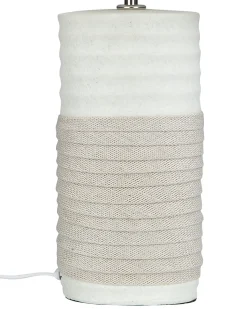 Candeeiro De Mesa Creme Navia