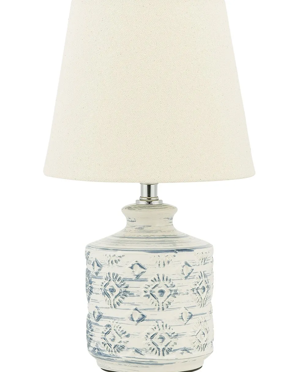 Candeeiro De Mesa Creme Rosanna