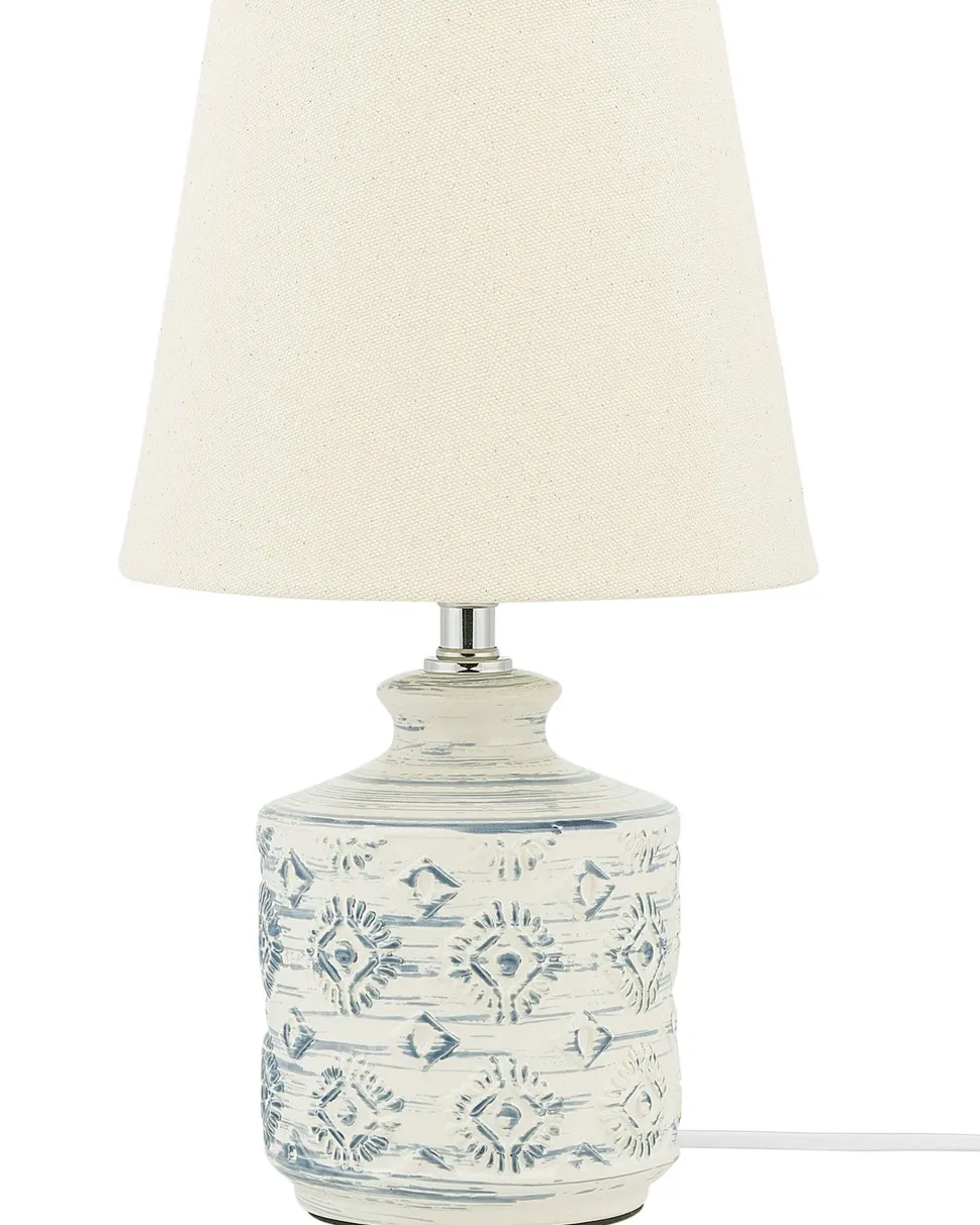 Candeeiro De Mesa Creme Rosanna