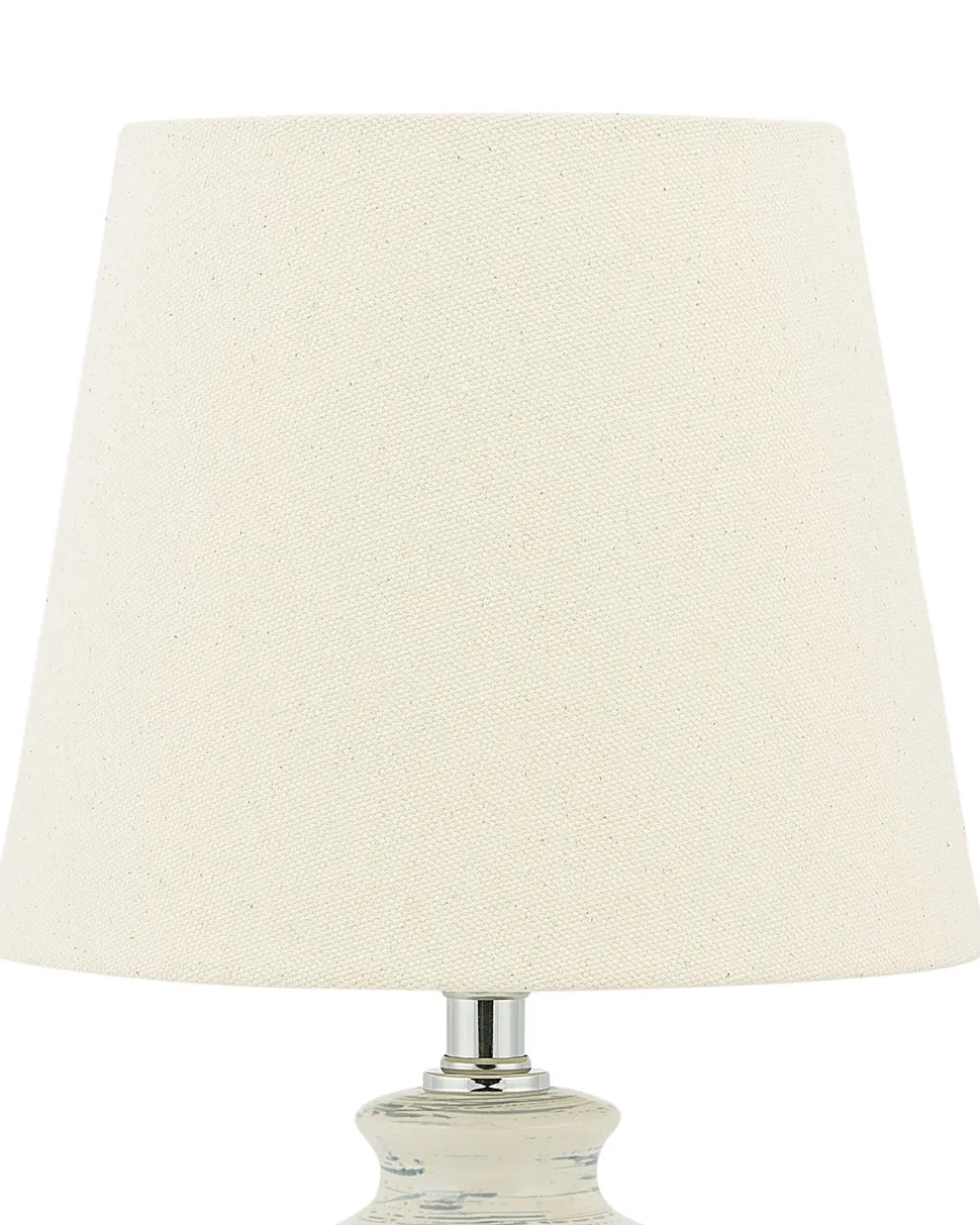 Candeeiro De Mesa Creme Rosanna