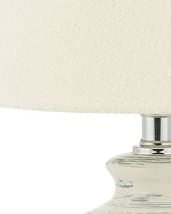 Candeeiro De Mesa Creme Rosanna