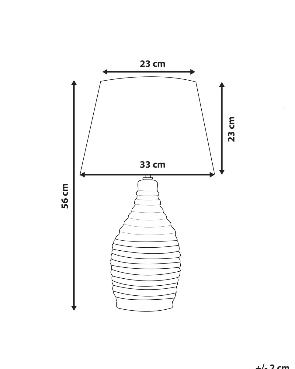 Candeeiro De Mesa Creme Tormes