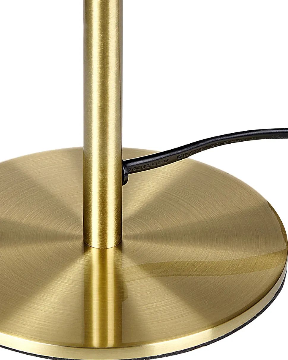 Candeeiro De Mesa Dourado 39 Cm Moruga