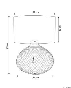 Candeeiro De Mesa Dourado Madon