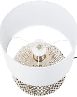 Candeeiro De Mesa Dourado Madon