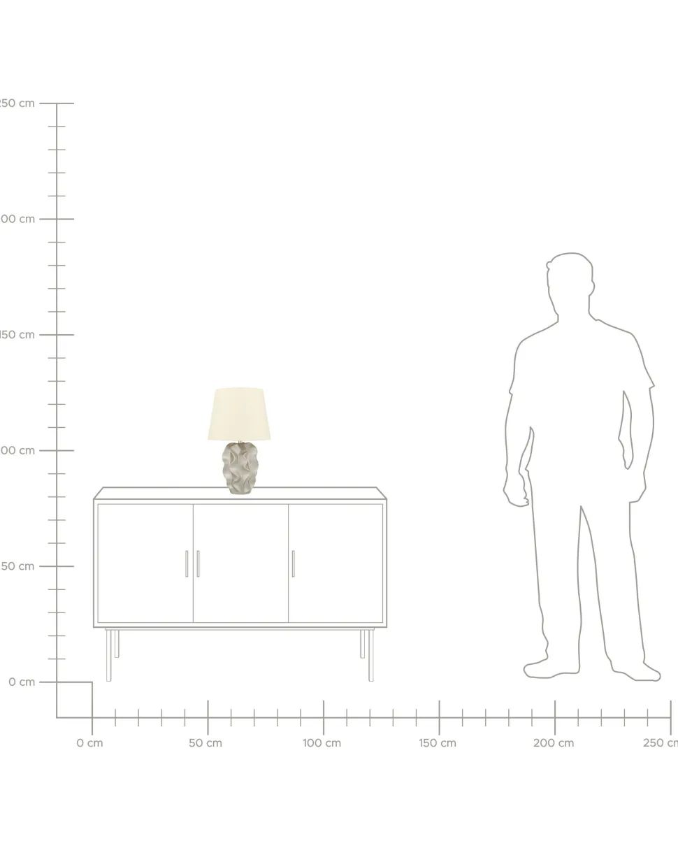 Candeeiro De Mesa Dourado Allika