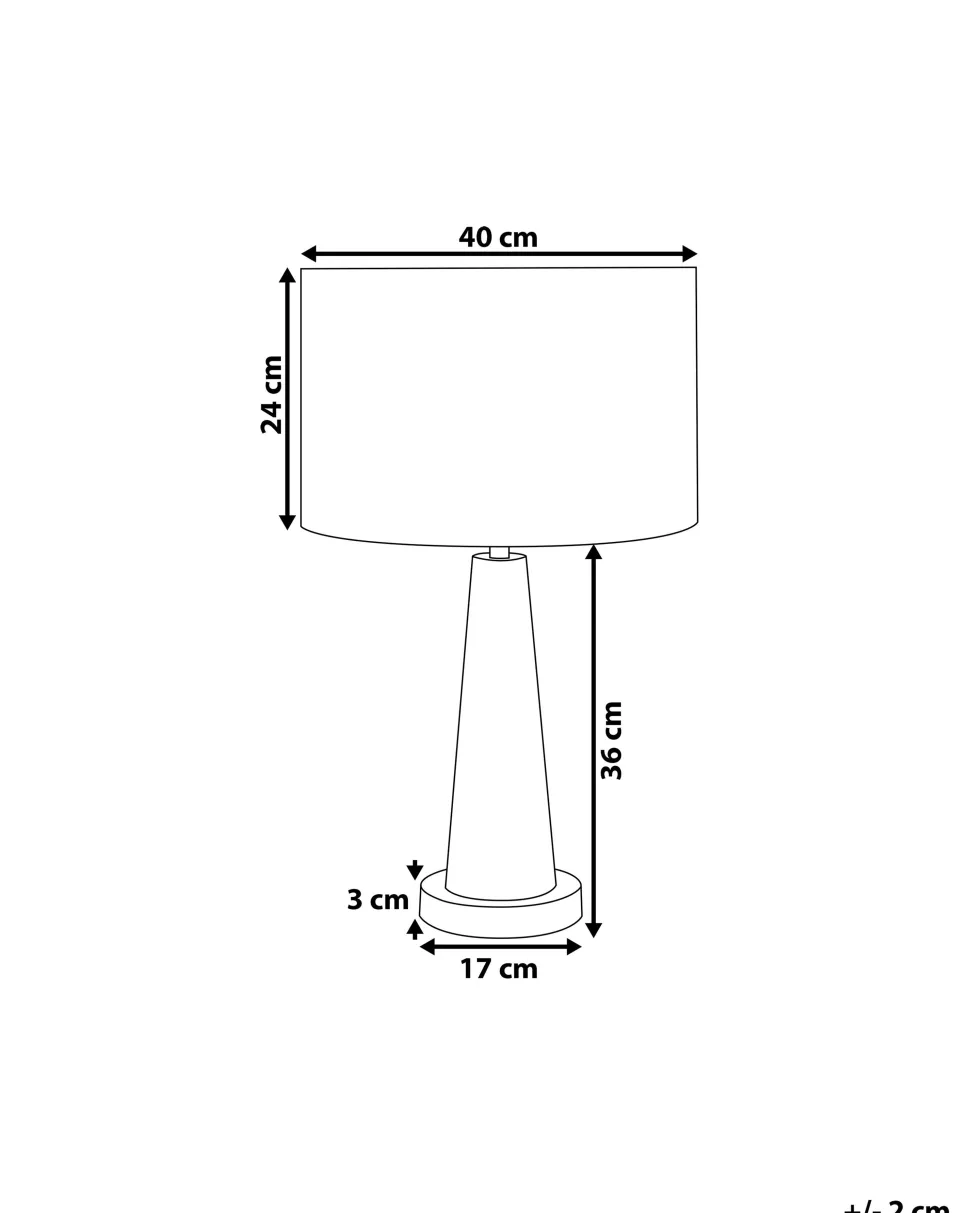 Candeeiro De Mesa Dourado Sandon