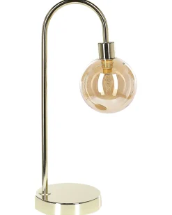 Candeeiro De Mesa Dourado Ramis