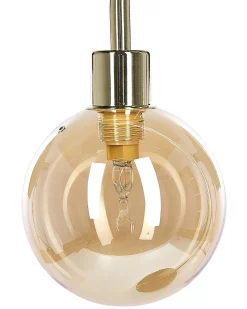 Candeeiro De Mesa Dourado Ramis