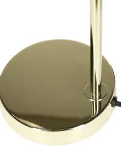 Candeeiro De Mesa Dourado Ramis