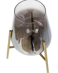 Candeeiro De Mesa Dourado Mena
