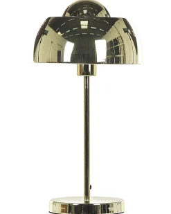 Candeeiro De Mesa Dourado Senette