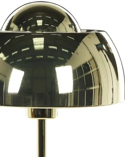 Candeeiro De Mesa Dourado Senette