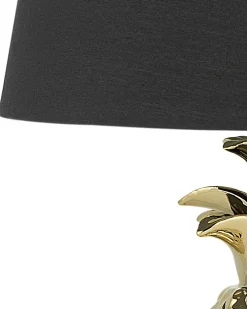 Candeeiro De Mesa Dourado 52 Cm Pineapple