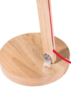 Candeeiro De Mesa Em Aluminio Prateado 62 Cm Veleka