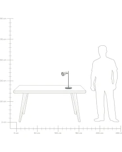 Candeeiro De Mesa Em Betao Mistago