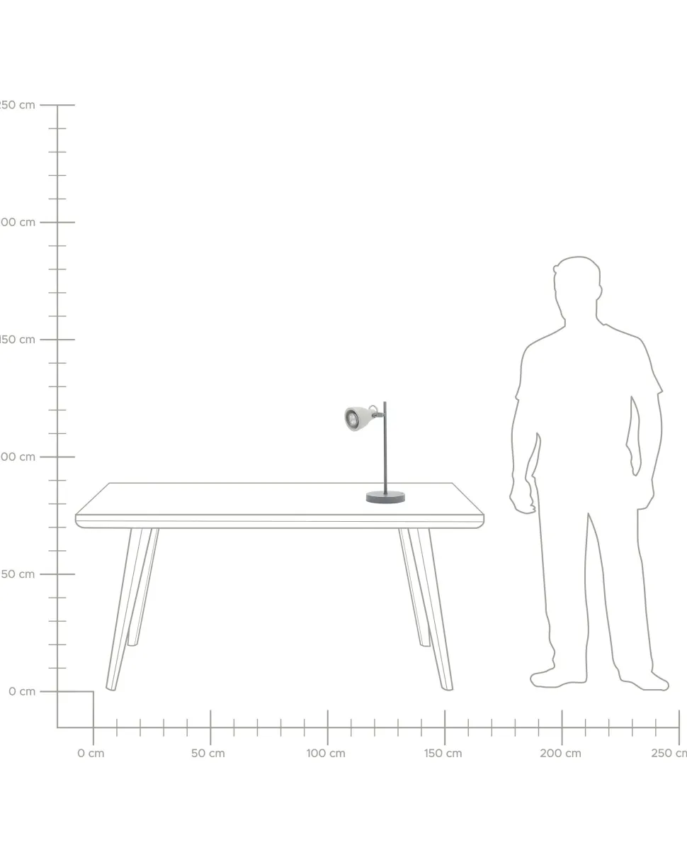 Candeeiro De Mesa Em Betao Mistago