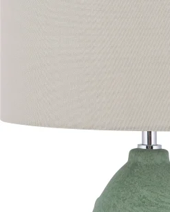 Candeeiro De Mesa Em Ceramica Verde 59 Cm Ohio