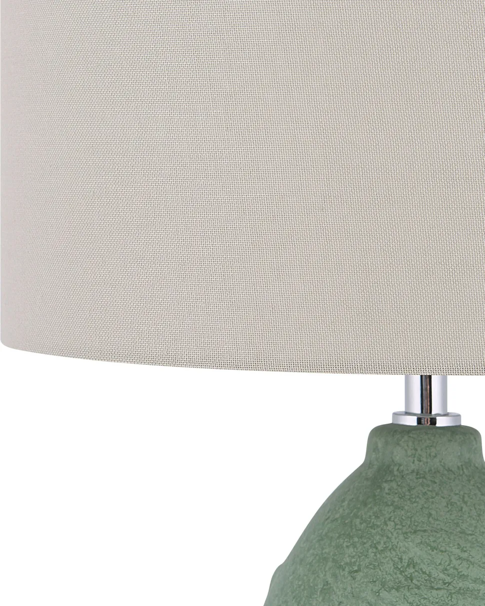 Candeeiro De Mesa Em Ceramica Verde 59 Cm Ohio