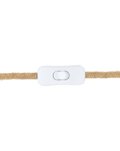 Candeeiro De Mesa Em Ceramica Verde E Branco 53 Cm Limones