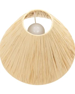 Candeeiro De Mesa Em Ceramica Branca 42 Cm Barbas