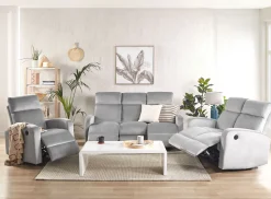 Candeeiro De Mesa Em Ceramica Azul Abava