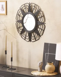 Candeeiro De Mesa Em Ceramica Creme E Branco 47 Cm Mareb