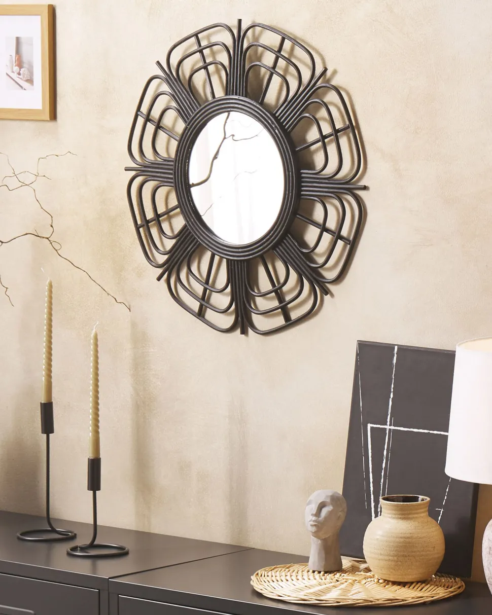 Candeeiro De Mesa Em Ceramica Creme E Branco 47 Cm Mareb