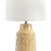 Candeeiro De Mesa Em Ceramica Laranja Balao